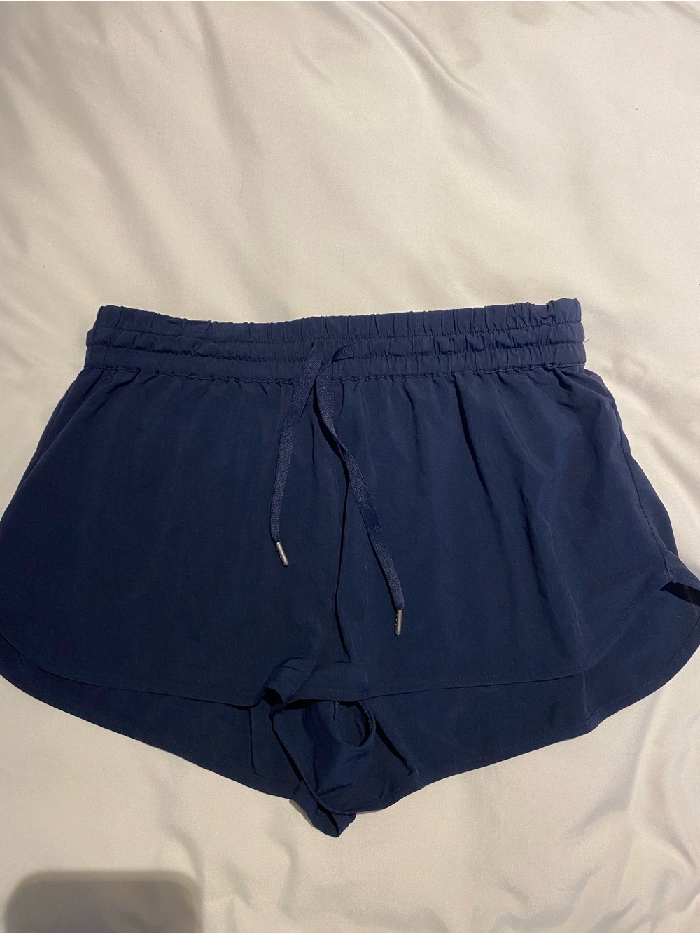 TNA Navy Drawstring Athletic Shorts